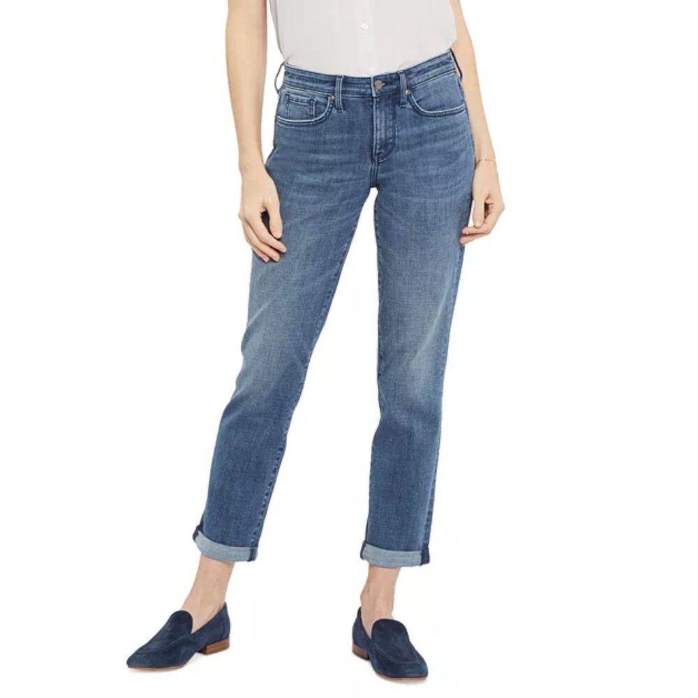 NEW NWT! NYDJ MARGOT GIRLFRIEND JEANS CROPPED HIGH RISE STRETCH DENIM sz 20W